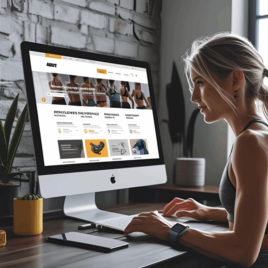 Fitness Brand Website Audit